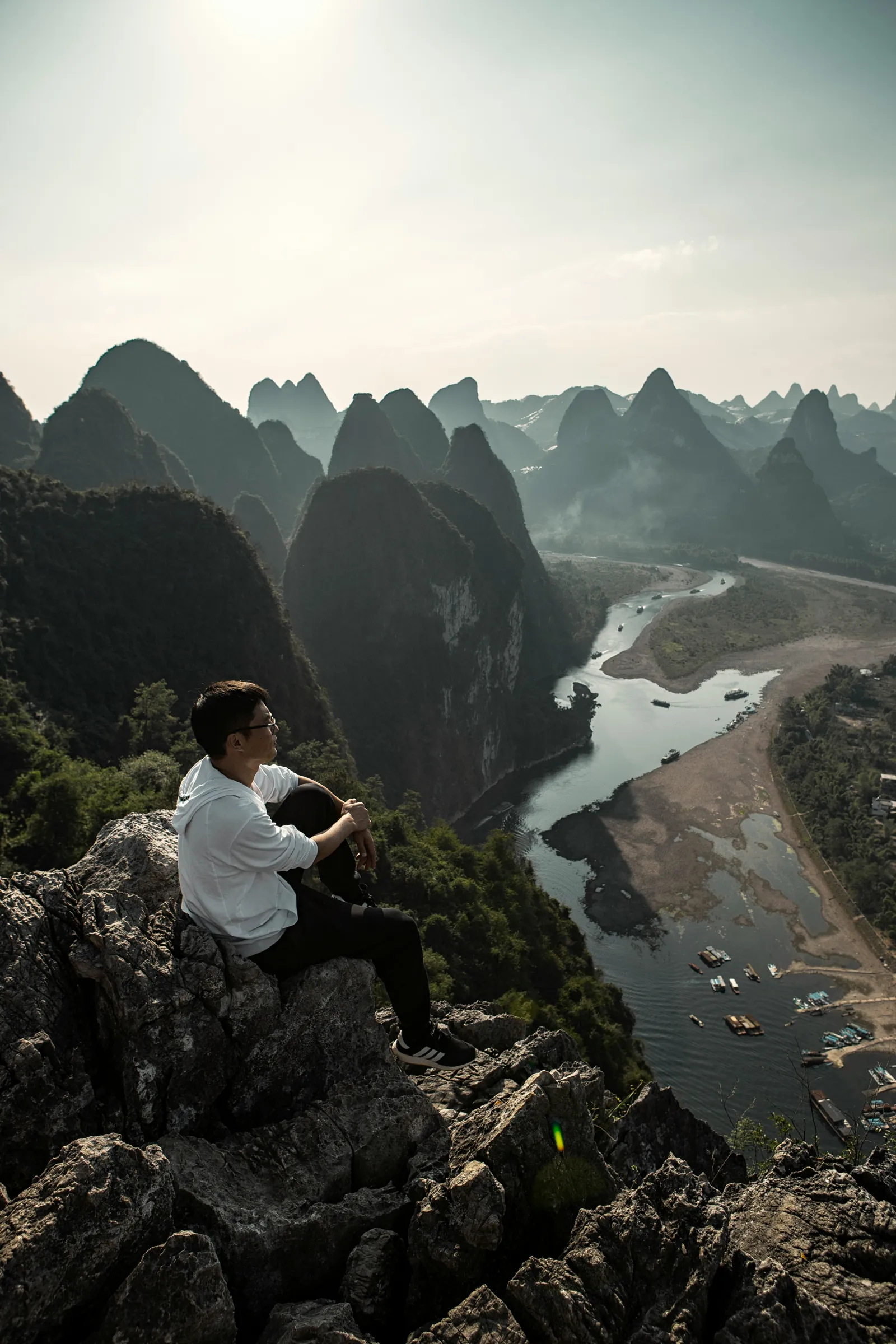 The iconic karst landscape of Guilin and Yangshuo