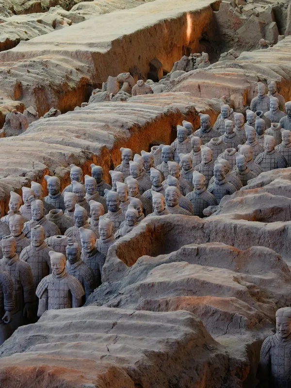 The Terracotta Army near Xi'an